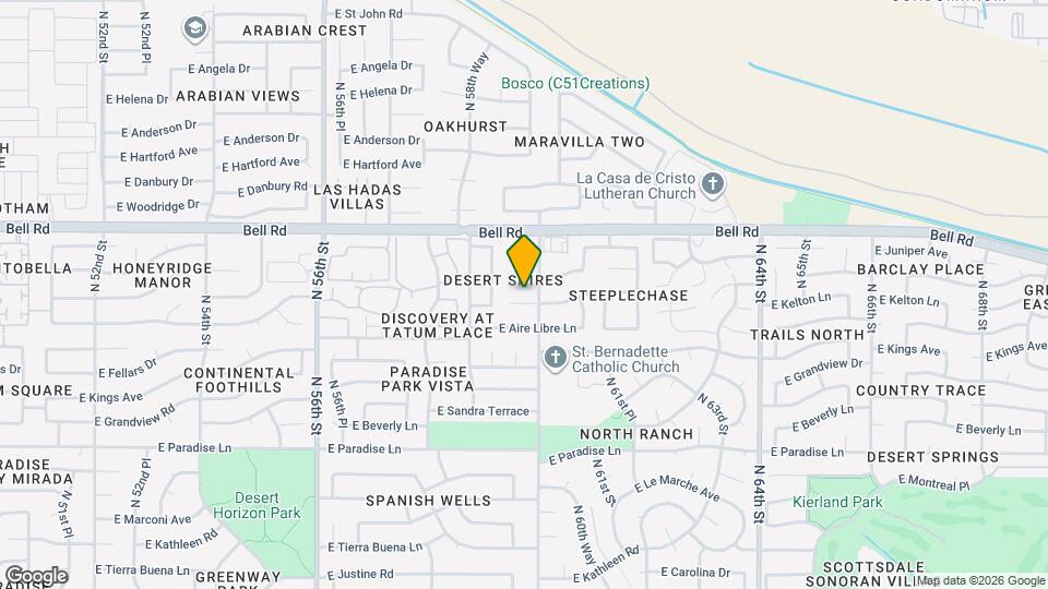 5946 E Kelton Ln Map and Location Details