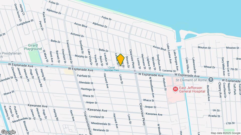 4405 Lefkoe St Mapa y Detalles de la Ubicación