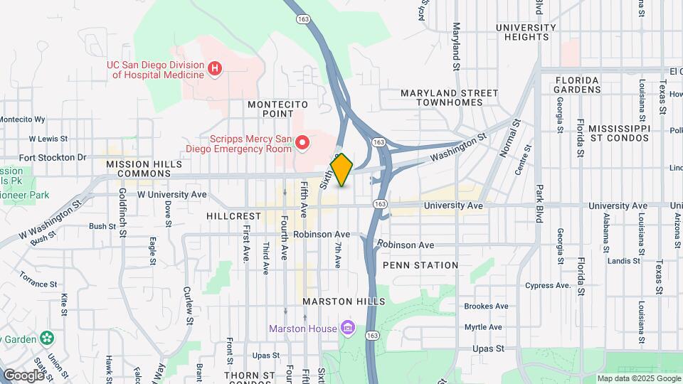 3931.5 7th Ave-Unit -3931.5 7th Avenue Map and Location Details