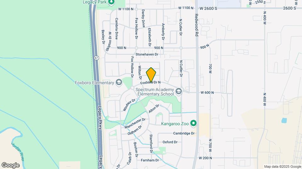 947 Foxboro Dr Map and Location Details