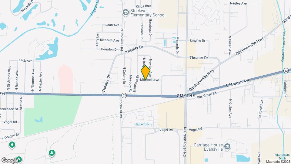 4307 Maxwell Ave Map and Location Details