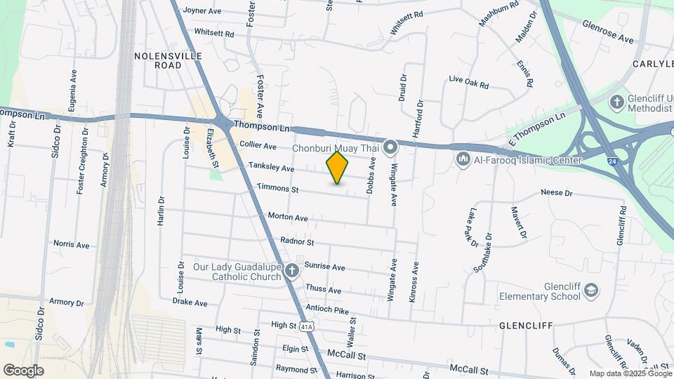 250 Timmons St Map and Location Details