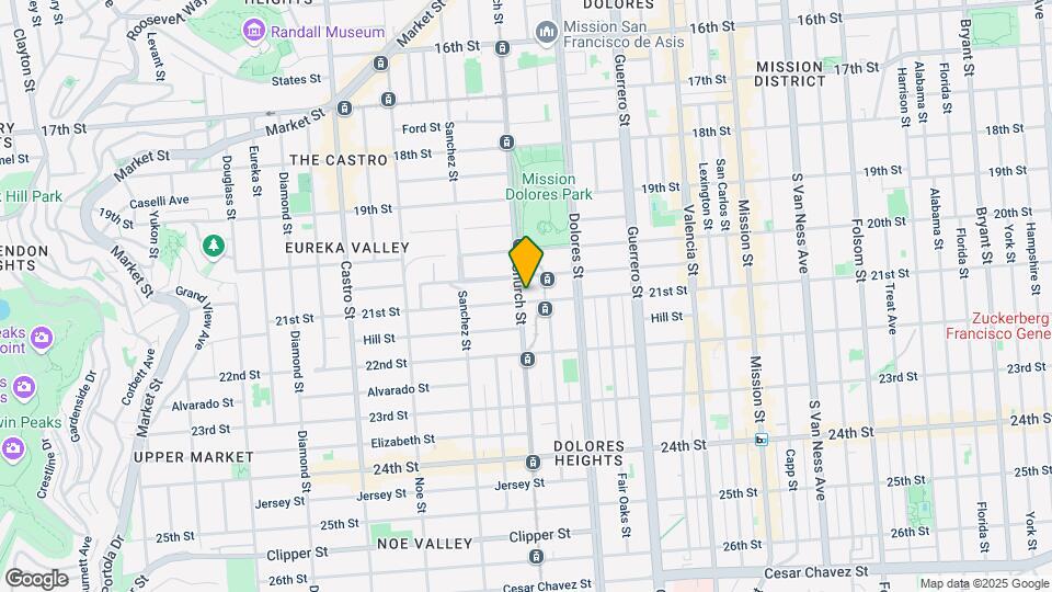 3590 21st St Map and Location Details