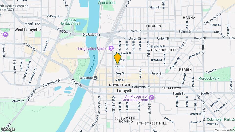 420 North St Map and Location Details