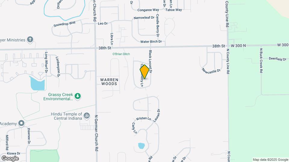 3553 Chokecherry Ln Map and Location Details