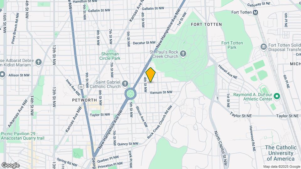 320 Webster St NW Map and Location Details