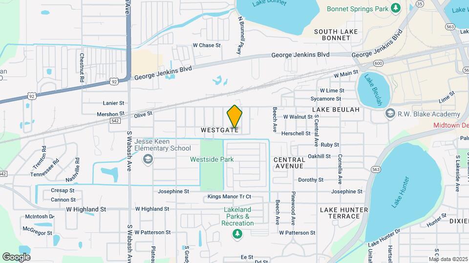 608 Kansas Ave Map and Location Details
