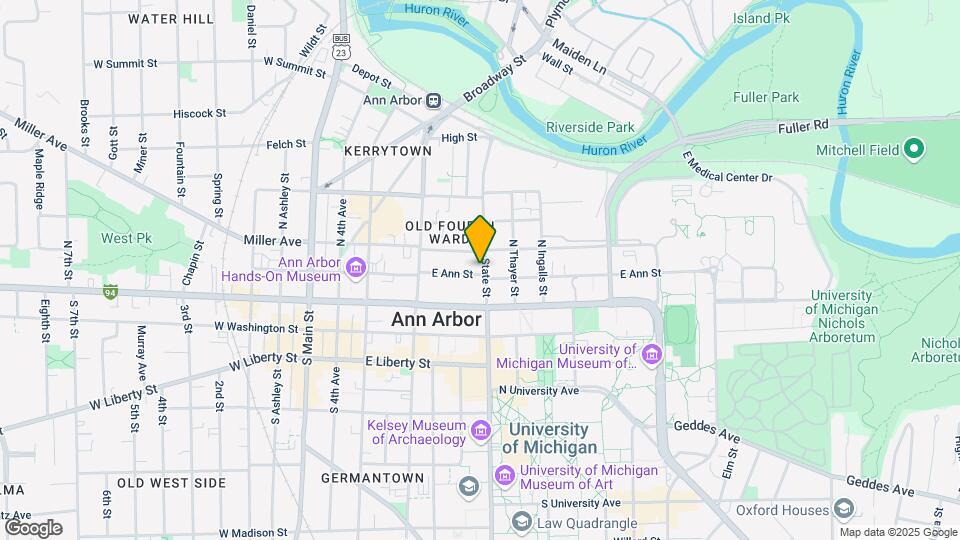 203 N State St, Unit 1 Map and Location Details