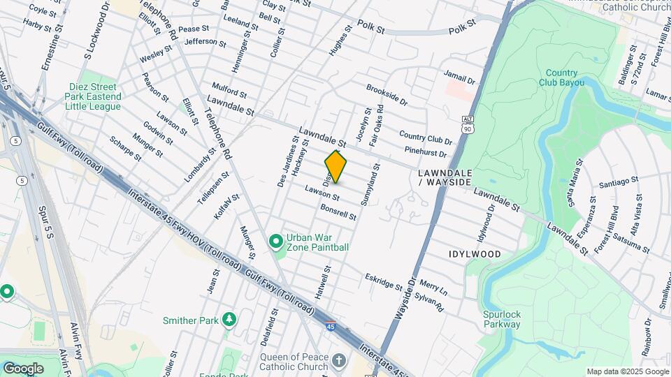 5610 Truett St Map and Location Details