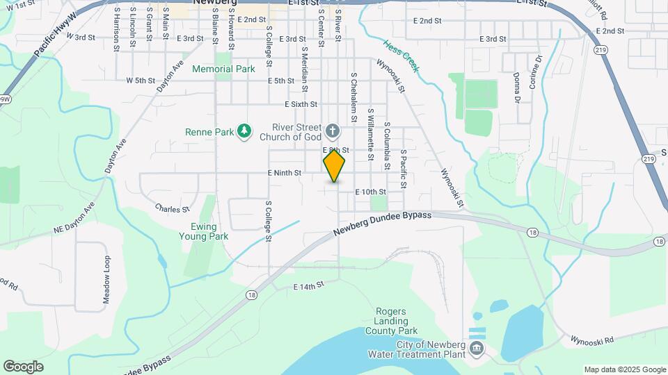 917 S River St Map and Location Details