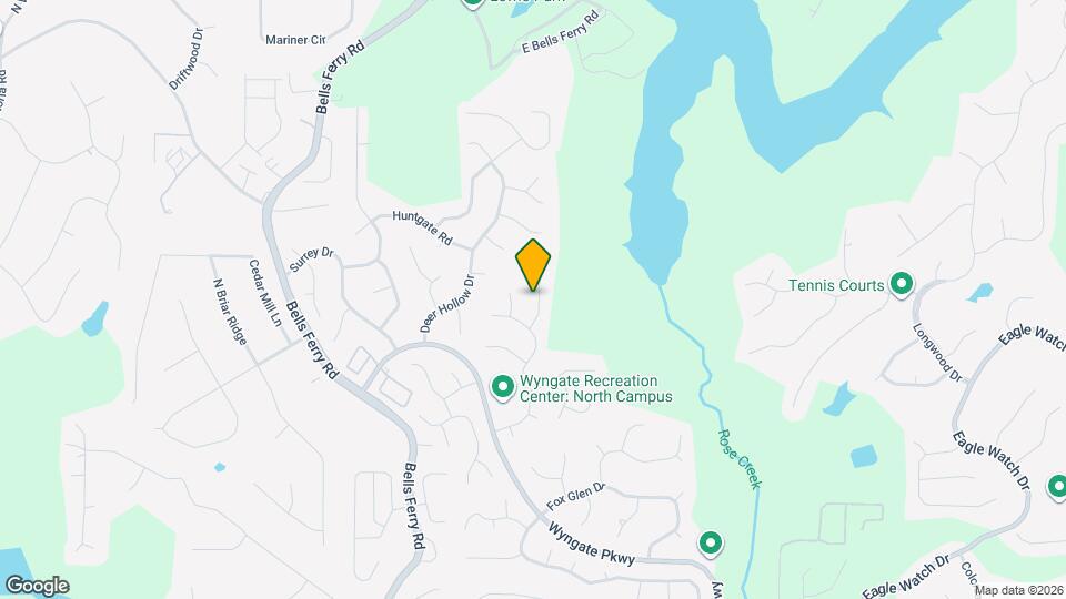 1017 Chatsworth Ln Mapa y Detalles de la Ubicación