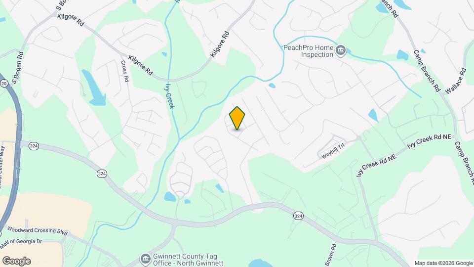 2418 Ivy Meadow Ln Mapa y Detalles de la Ubicación