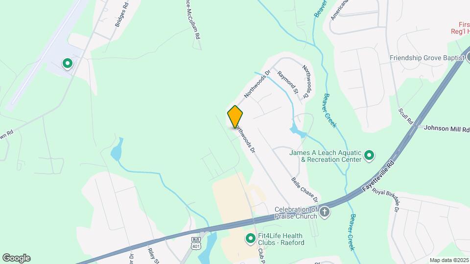 419 Northwoods Dr Map and Location Details