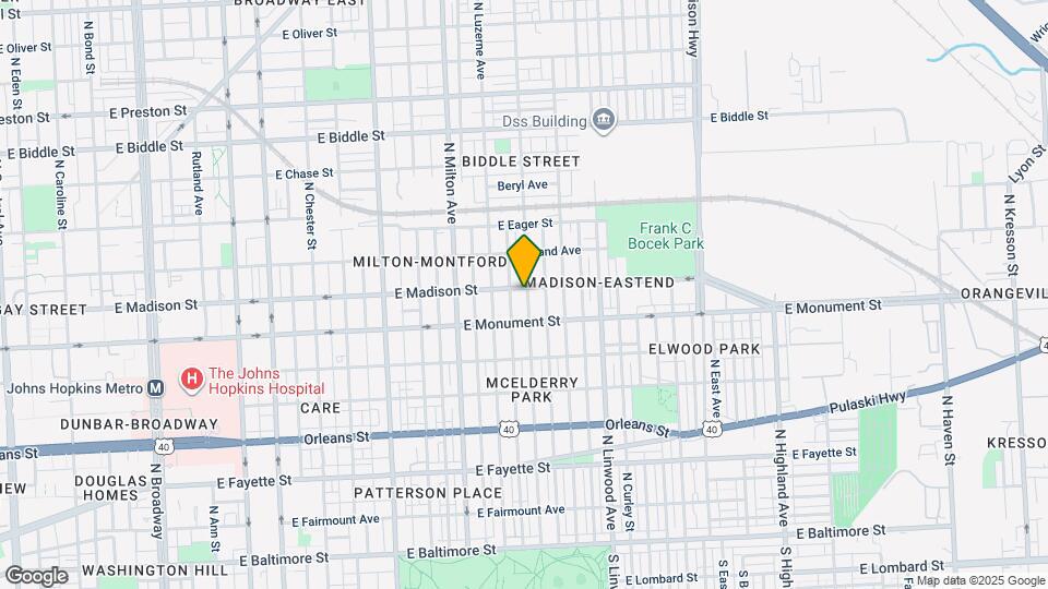 2643 E Madison St Map and Location Details
