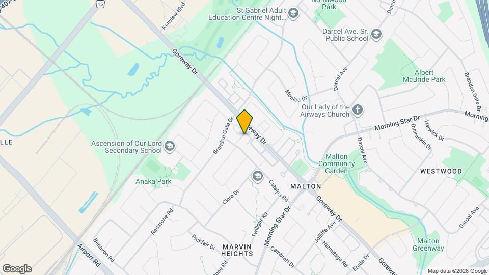 7560 Goreway Dr Map and Location Details