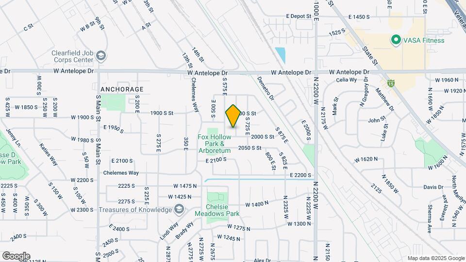 1978 S 650 E Map and Location Details