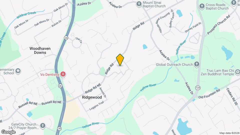 1531 Park Knoll Trail NE Map and Location Details