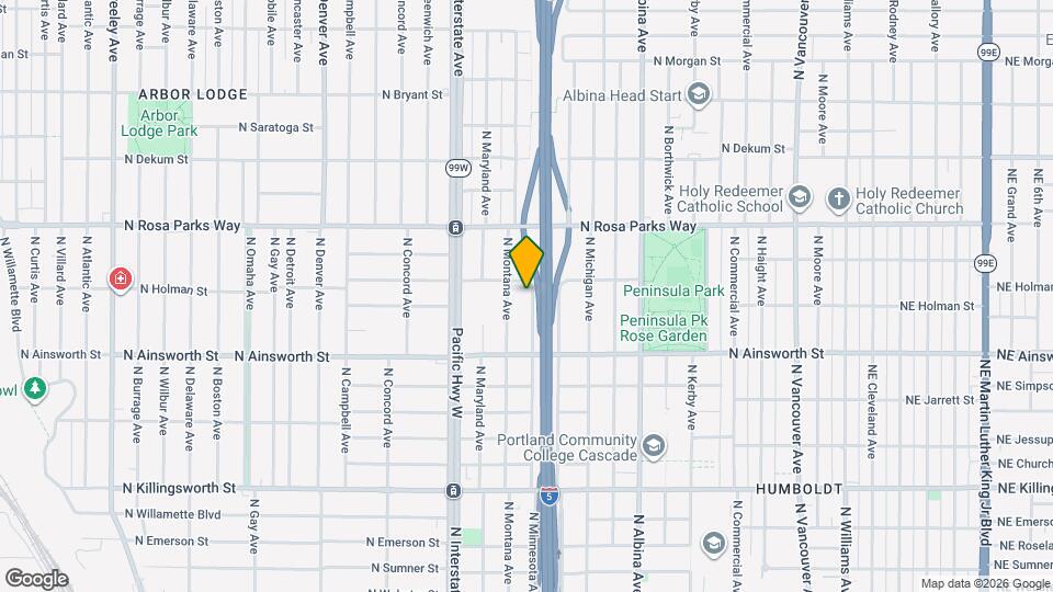 6219 N Minnesota Ave Map and Location Details