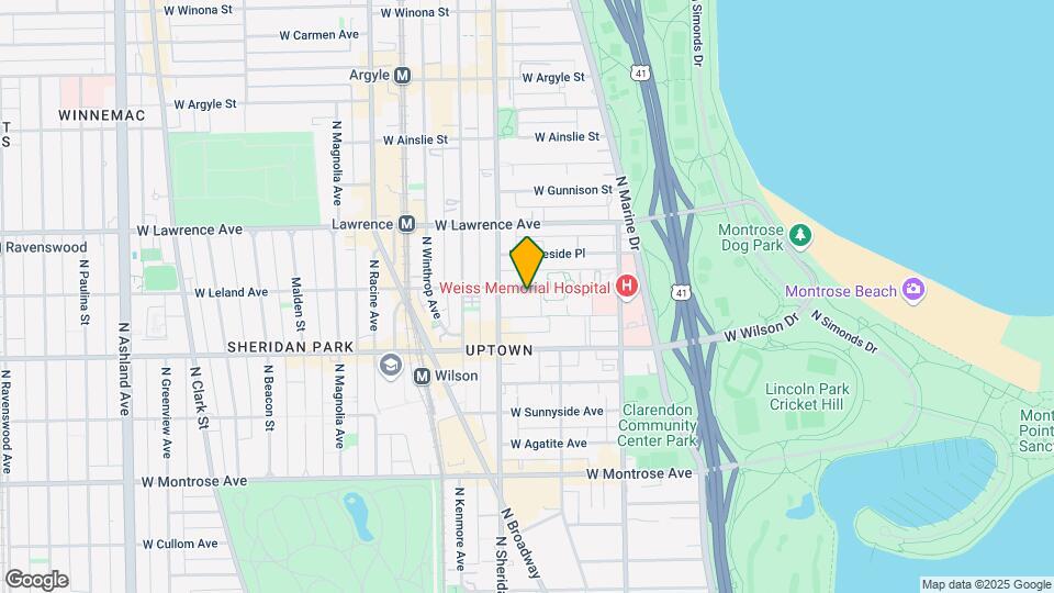 931 W Leland Ave Mapa y Detalles de la Ubicación