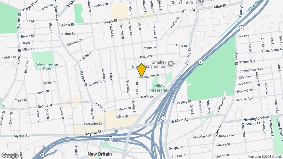 55 Putnam St Map and Location Details