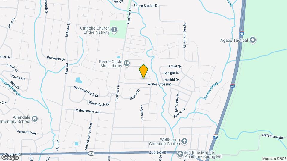 2009 Keene Cir Map and Location Details