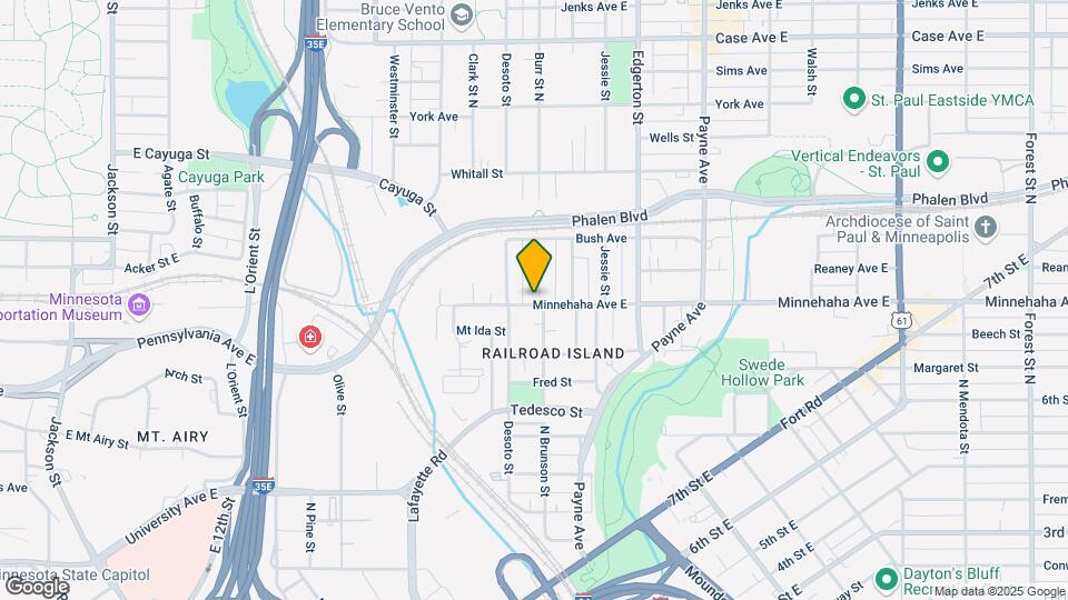 485 Minnehaha Ave E Mapa y Detalles de la Ubicación