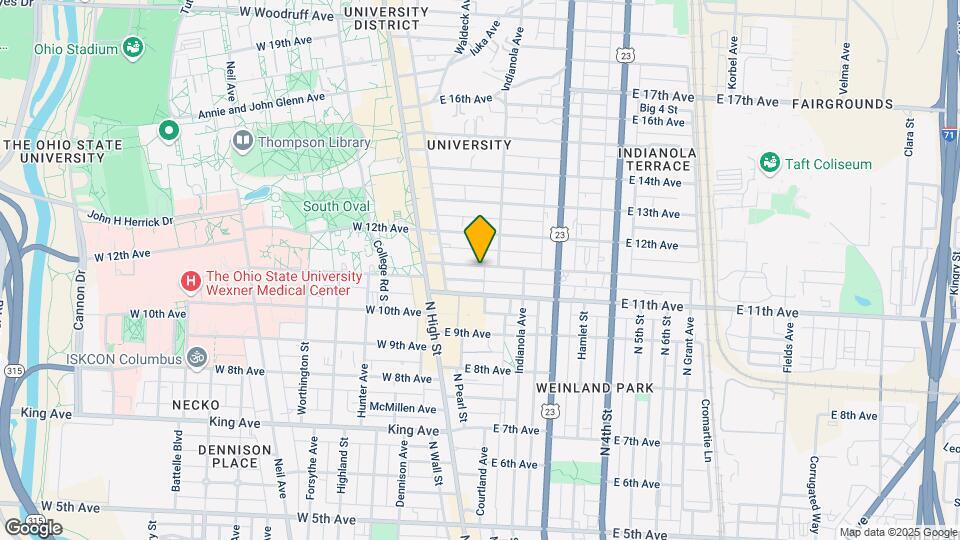81-93 Chittenden Ave Map and Location Details