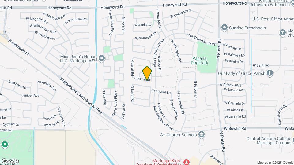 42429 Sussex Rd Map and Location Details