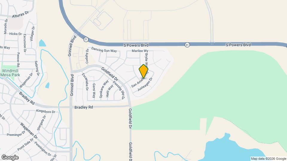 4803 San Amels Way Map and Location Details