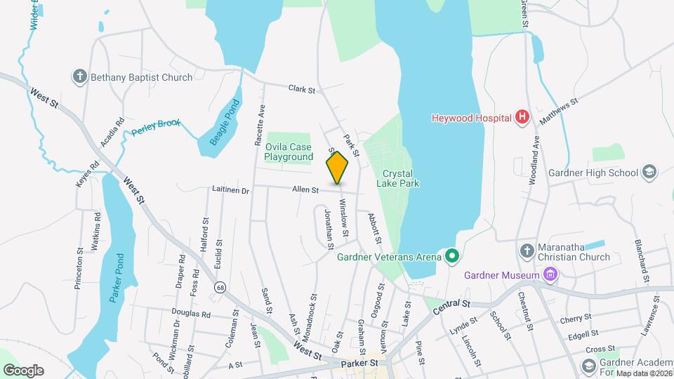 29 Allen St Map and Location Details