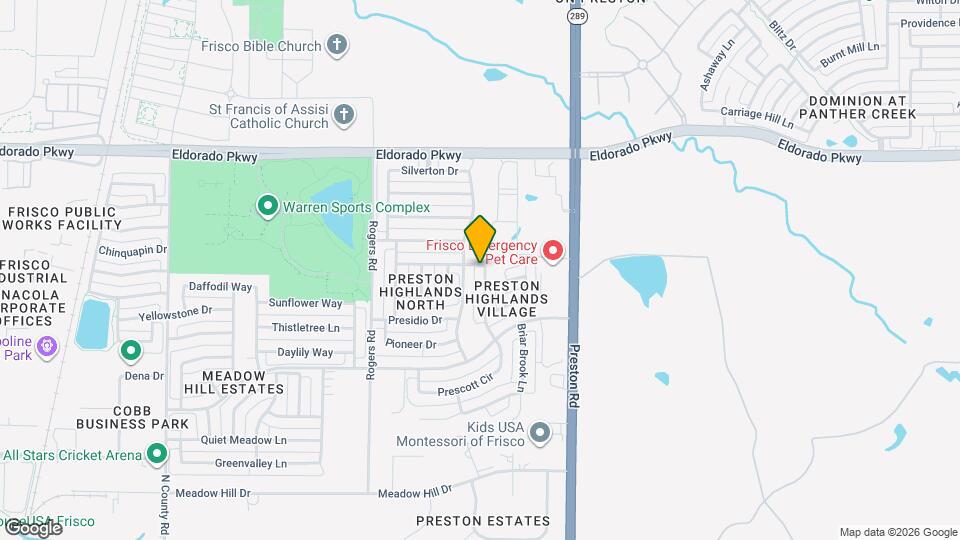 11085 Prescott Dr Map and Location Details