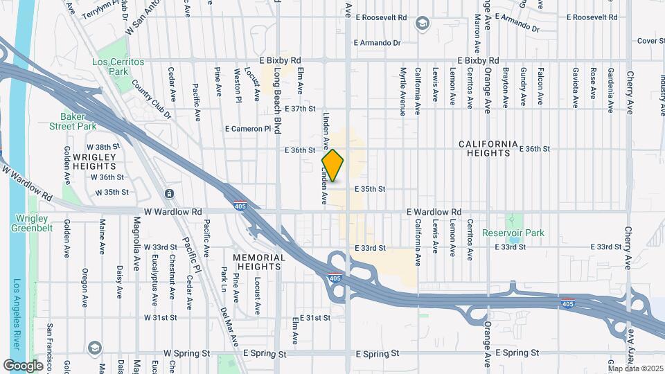 3500 Linden Ave Map and Location Details