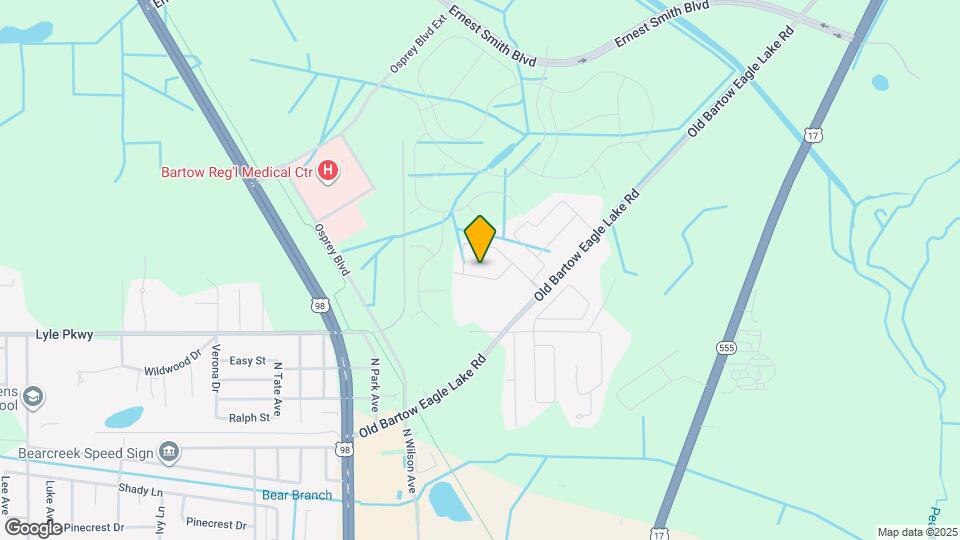 1816 Forest Hill Dr Mapa y Detalles de la Ubicación