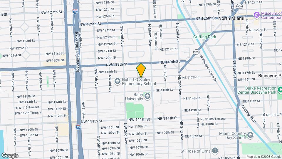 74 NW 117th St Map and Location Details