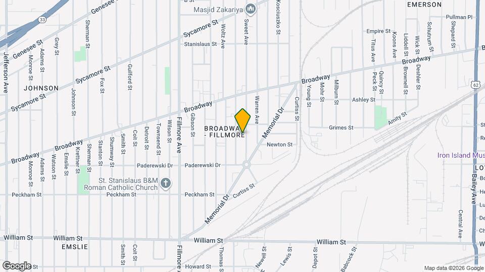 64 Sweet Ave Map and Location Details