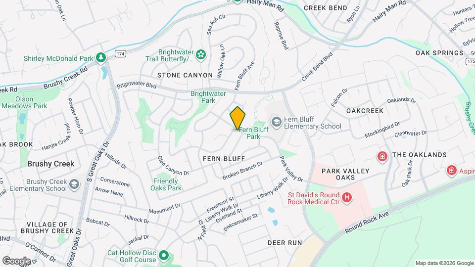 17842 Park Valley Dr Mapa y Detalles de la Ubicación