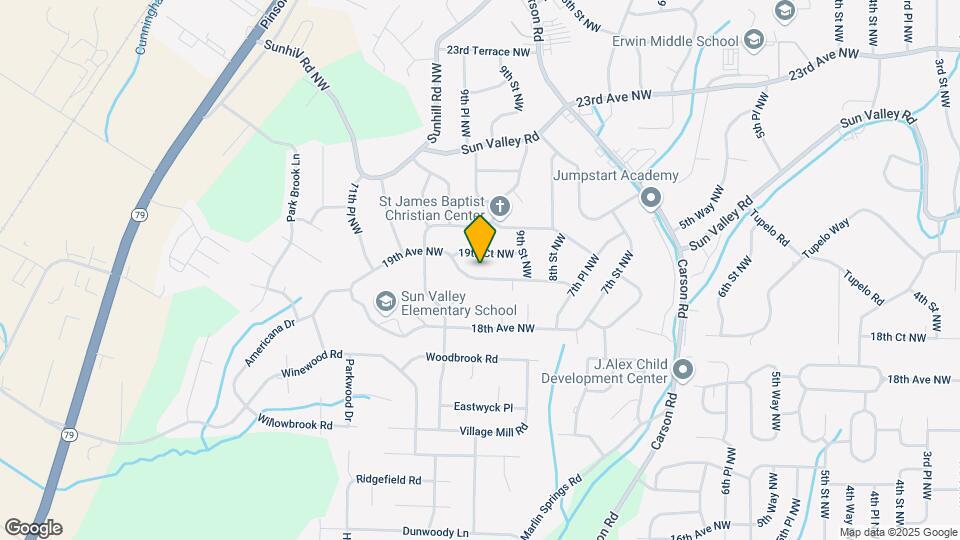 920 19th Ave NW Map and Location Details