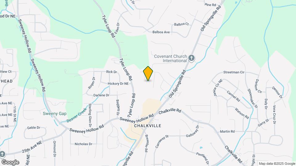 2503 Timber Trail Map and Location Details