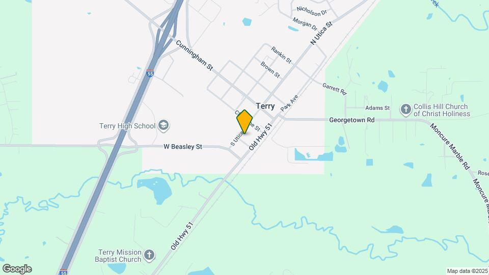 220 S Utica St Map and Location Details