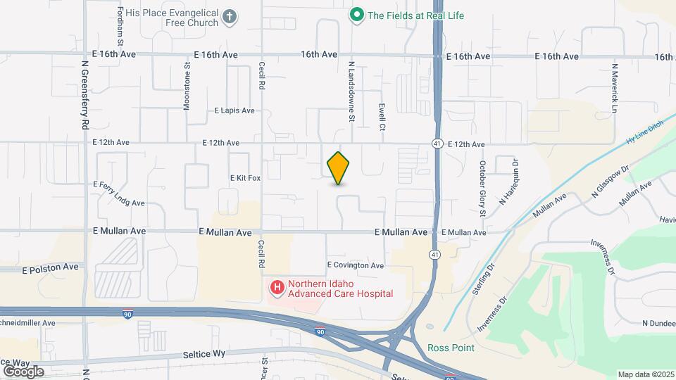 3553 E Jordan Dr Map and Location Details