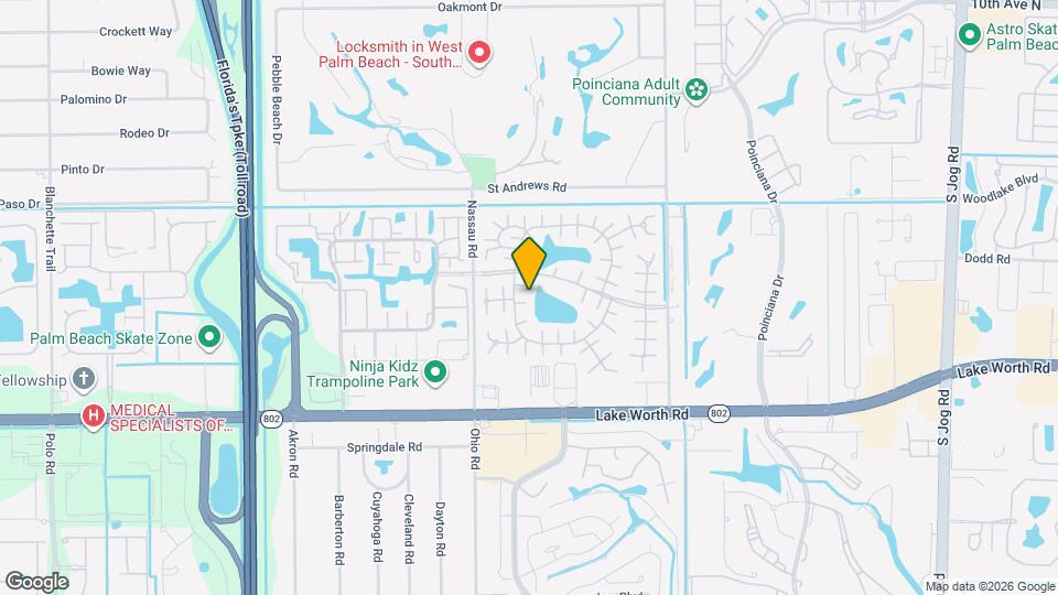 733 Nantucket Cir Map and Location Details