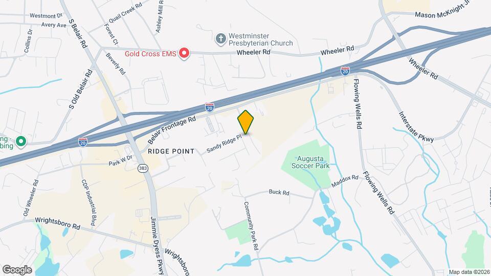 4368 Sandy Ridge Pl Map and Location Details
