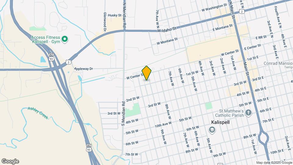 931 1st St W Map and Location Details