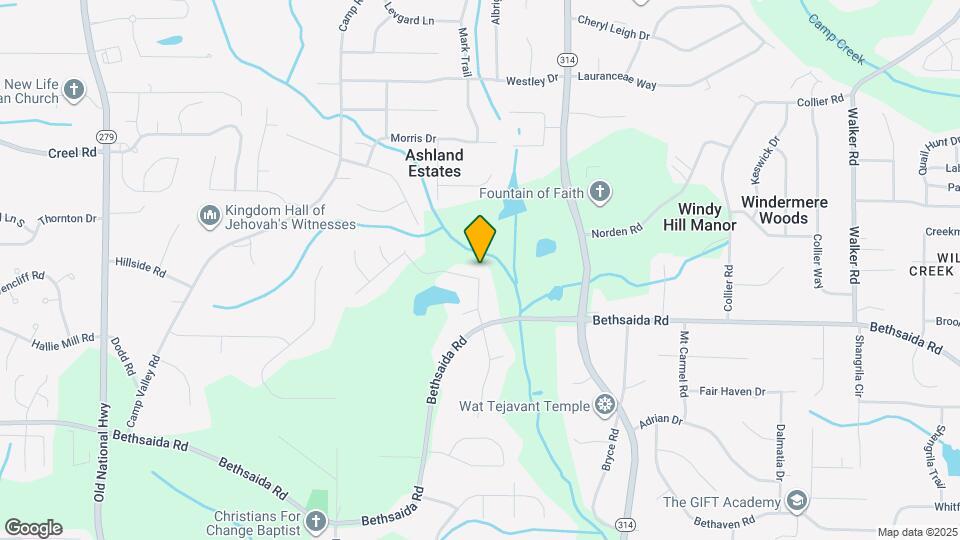 6846 Lakefield Forrest Dr Mapa y Detalles de la Ubicación