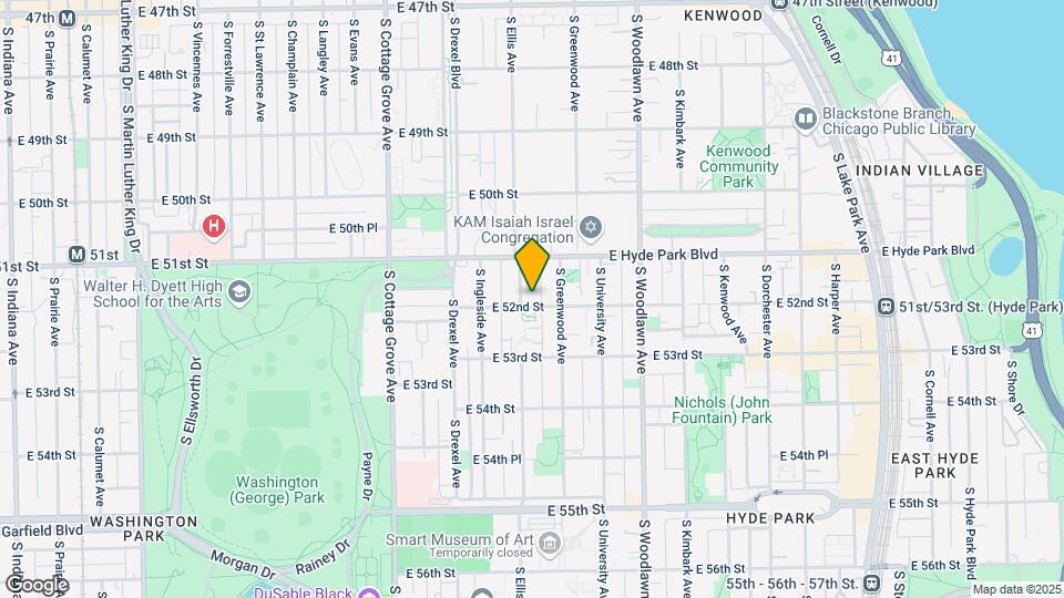 5141 S Ellis Ave Mapa y Detalles de la Ubicación