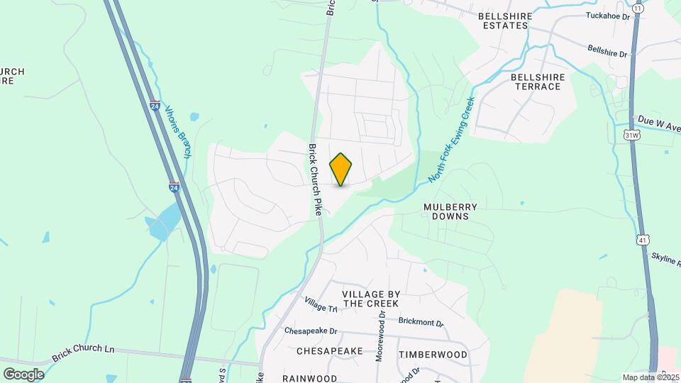 1925 Westchester Dr Mapa y Detalles de la Ubicación