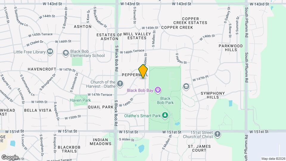 14776 S Alden St Map and Location Details