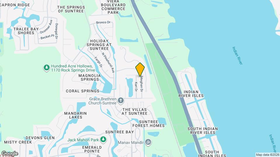 6126 Meghan Dr Map and Location Details