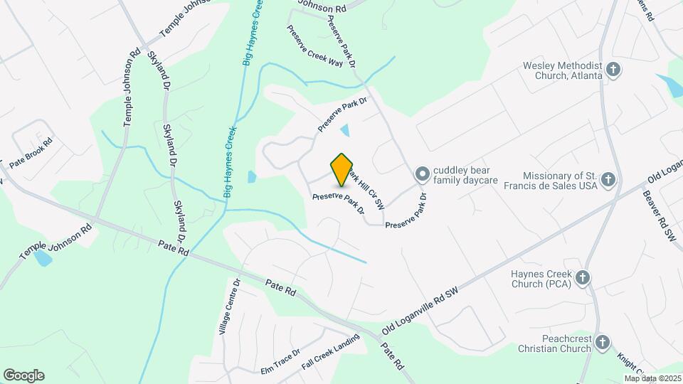 872 Preserve Park Dr Map and Location Details