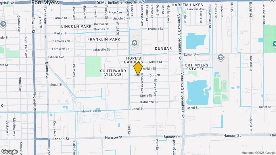 3240 Dora St Map and Location Details